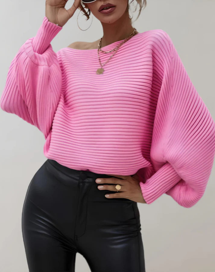 DOMENICA – Suéter de canalé a la moda para mujer