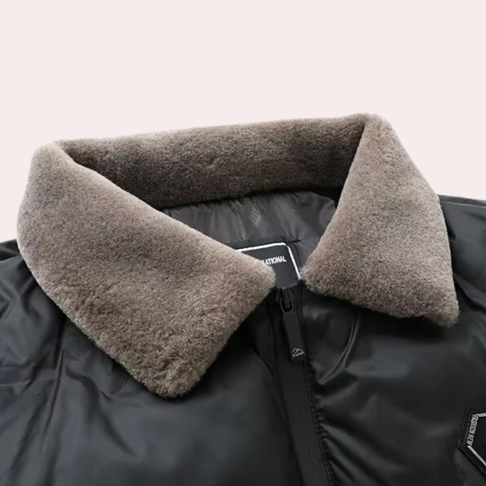 BRUNO - Chaqueta acolchada para hombre con cremallera