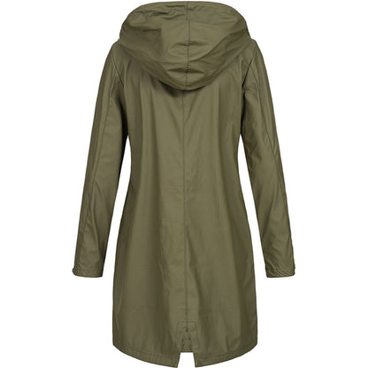 Chaqueta impermeable y transpirable de mujer con diseño elegante – LAURA