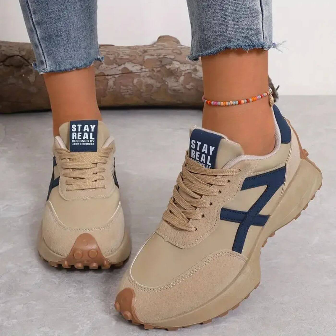 Zapatillas cómodas para mujer con diseño moderno – Lianora