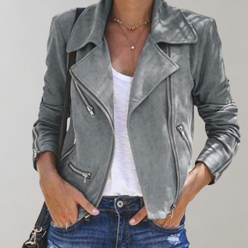 MELANIE - Chaqueta asimétrica moderna y elegante para mujeres