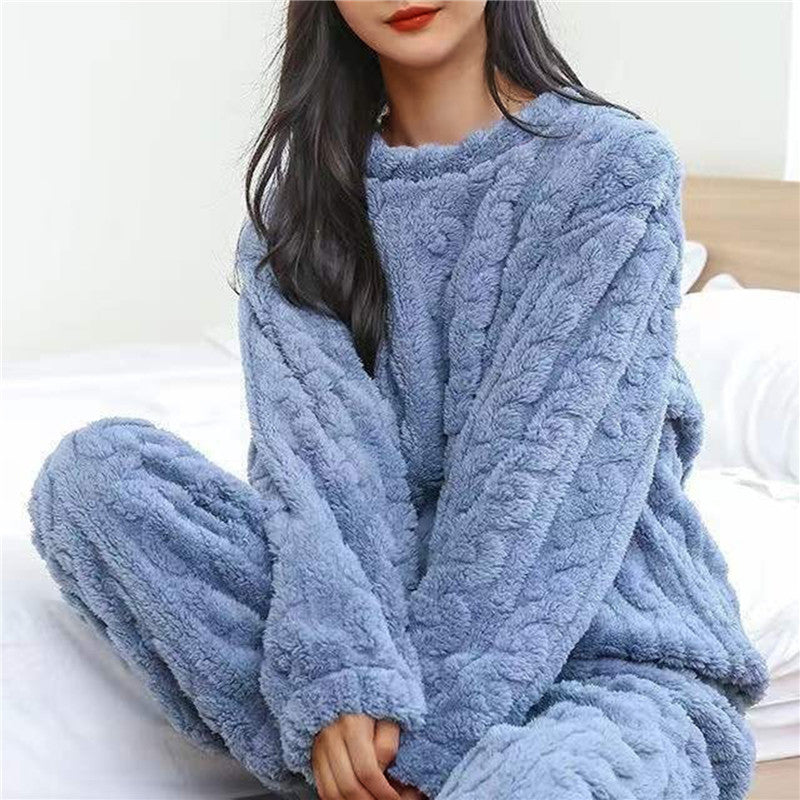 Conjunto de Pijama de Fleece Ultra Suave – MARIA