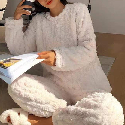 Conjunto de Pijama de Fleece Ultra Suave – MARIA