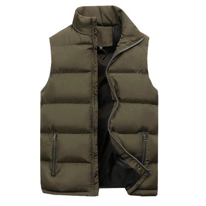 Chaleco ligero de hombre con cremallera – MAX