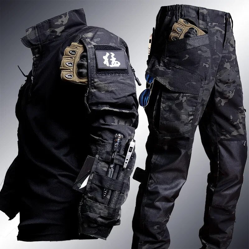 Conjunto táctico camuflaje militar para exteriores extremos – VIGORFORCE CAMO SET
