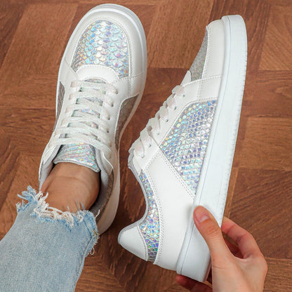 Zapatillas de mujer con textura y suela robusta – KIRSTEN