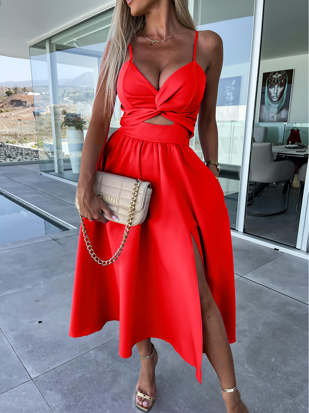 Vestido corto de verano con detalles delicados y diseño favorecedor – YARELLE