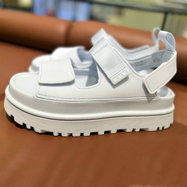 Sandalias chunky de mujer con tiras anchas y velcro – RUT