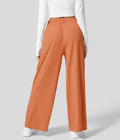 Palma – Pantalón de talle alto con pernera ancha para mujer