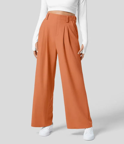 Palma – Pantalón de talle alto con pernera ancha para mujer