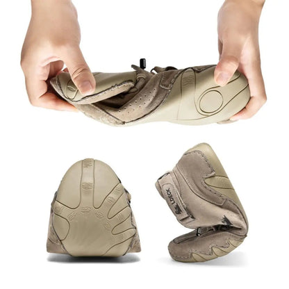 Botas barefoot de senderismo unisex con caña alta y suela flexible – FLEXTREK
