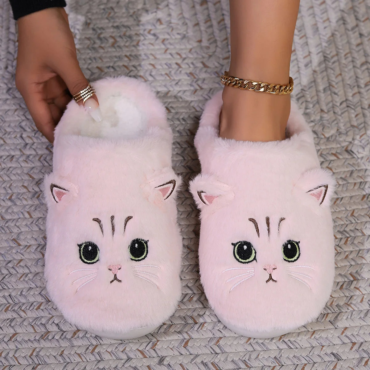 Zapatillas de invierno suaves y cálidas para mujer – MELISSA