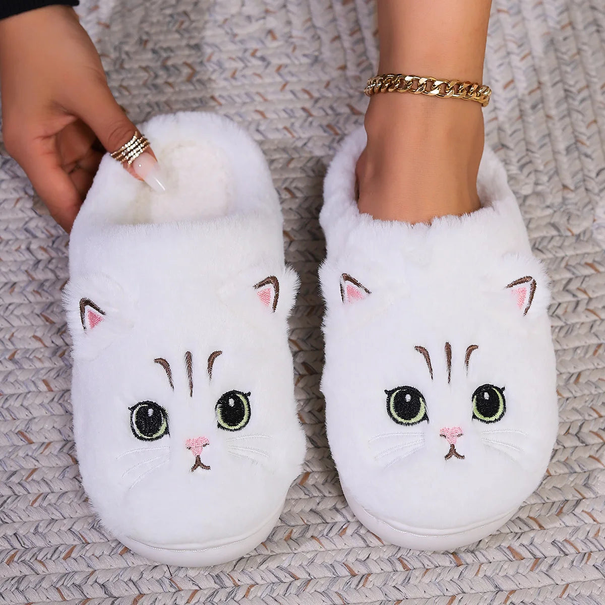 Zapatillas de invierno suaves y cálidas para mujer – MELISSA