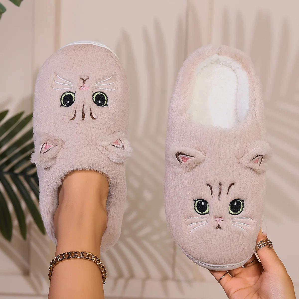 Zapatillas de invierno suaves y cálidas para mujer – MELISSA