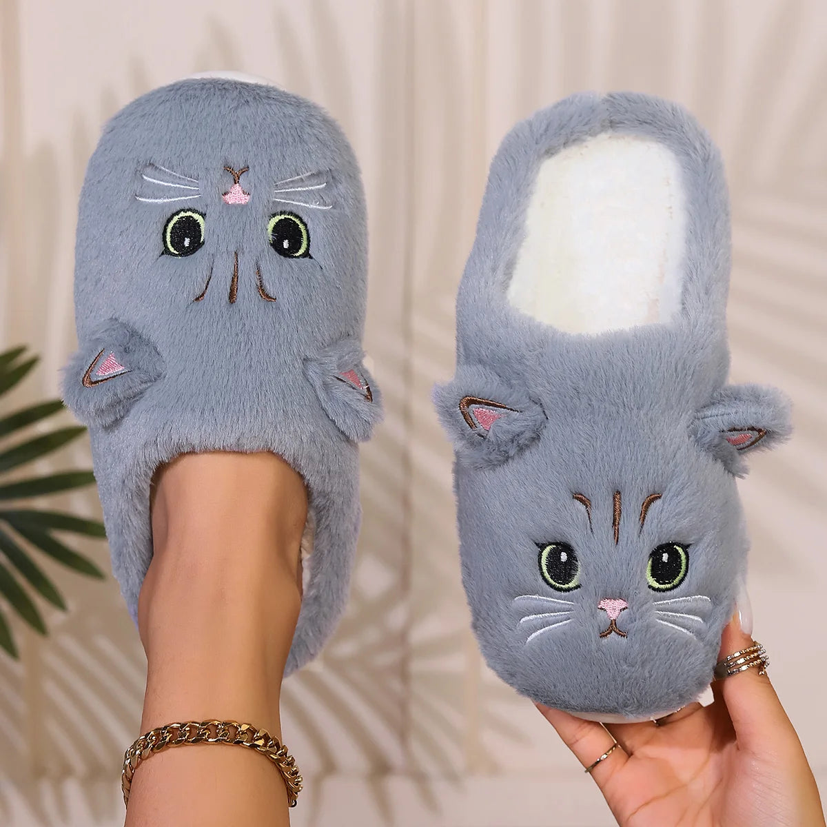 Zapatillas de invierno suaves y cálidas para mujer – MELISSA