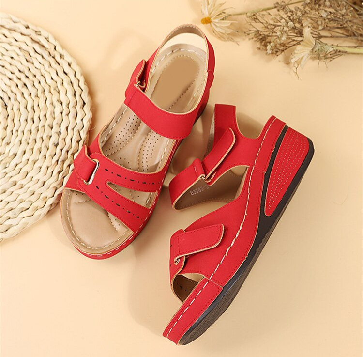 Sandalias ortopédicas retro cómodas y elegantes para mujer – VIVIANA