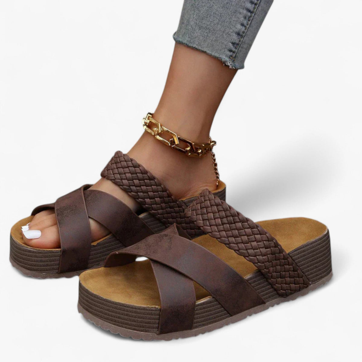 Sandalias ortopédicas cómodas para mujer – JULIA COMFORT