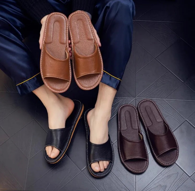 Zapatillas Unisex de Cuero con Diseño Elegante y Confort para Uso Diario – VELNI