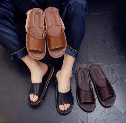 Zapatillas Unisex de Cuero con Diseño Elegante y Confort para Uso Diario – VELNI