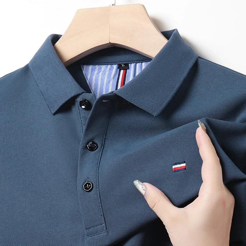 Polo clásica de hombre con cuello tradicional y corte regular – BEAUMONT