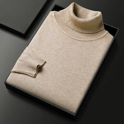 HAMMETT - Jersey clásico de cuello alto para hombre