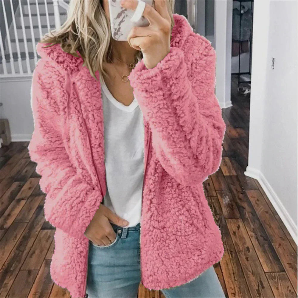 SILVIA - Chaqueta de invierno con capucha para mujeres