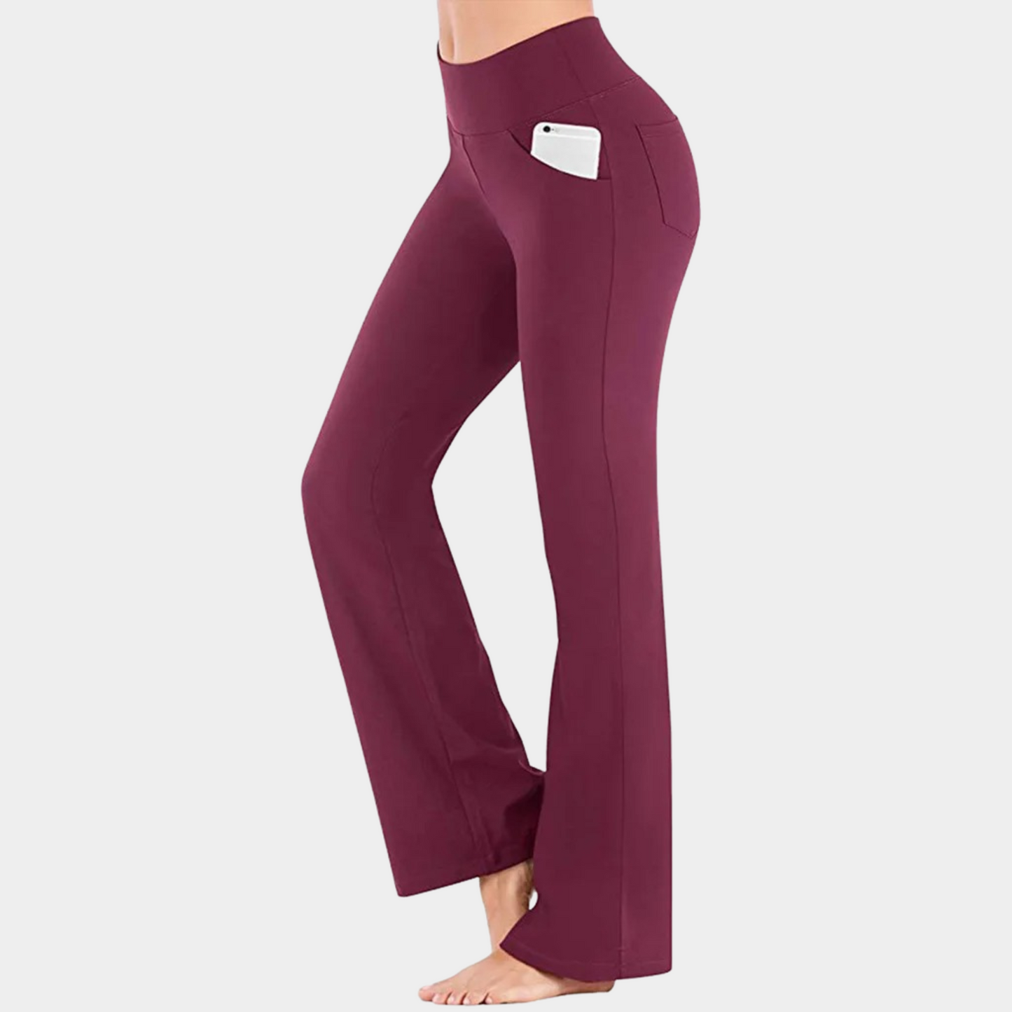 ESTELLA - Leggins deportivos de pierna ancha para mujer