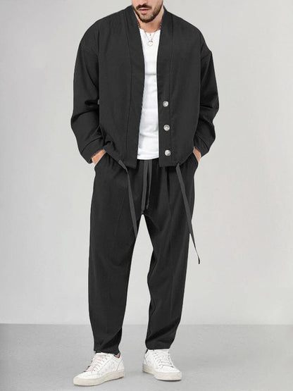 LIAM - Conjunto minimalista de dos piezas para hombre