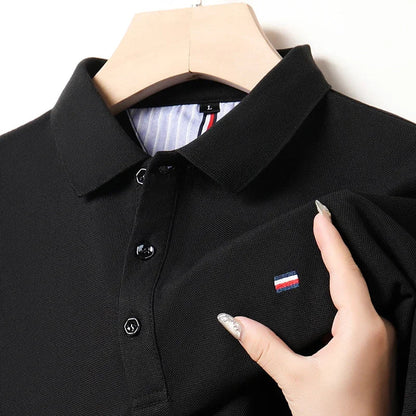 Polo clásica de hombre con cuello tradicional y corte regular – BEAUMONT