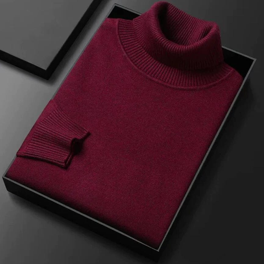 HAMMETT - Jersey clásico de cuello alto para hombre