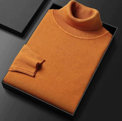 HAMMETT - Jersey clásico de cuello alto para hombre