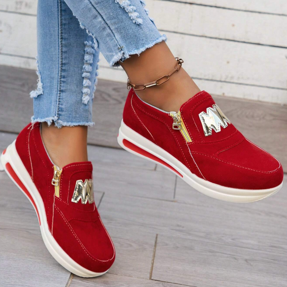 Zapatillas con plataforma cómodas para mujer – Elevina