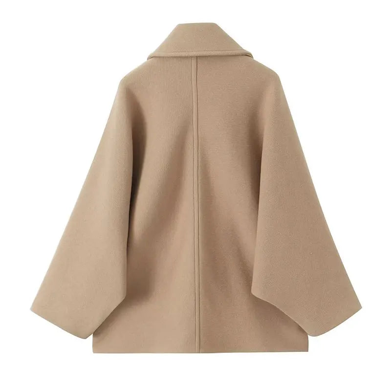 AYNUR – Abrigo largo elegante para mujer