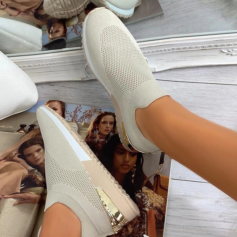 Zapatillas slip-on transpirables y ligeras para mujer – AERYN