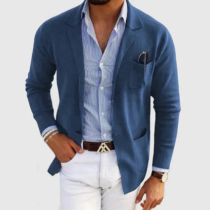 Blazer slim fit ligera para hombre – REYMAR