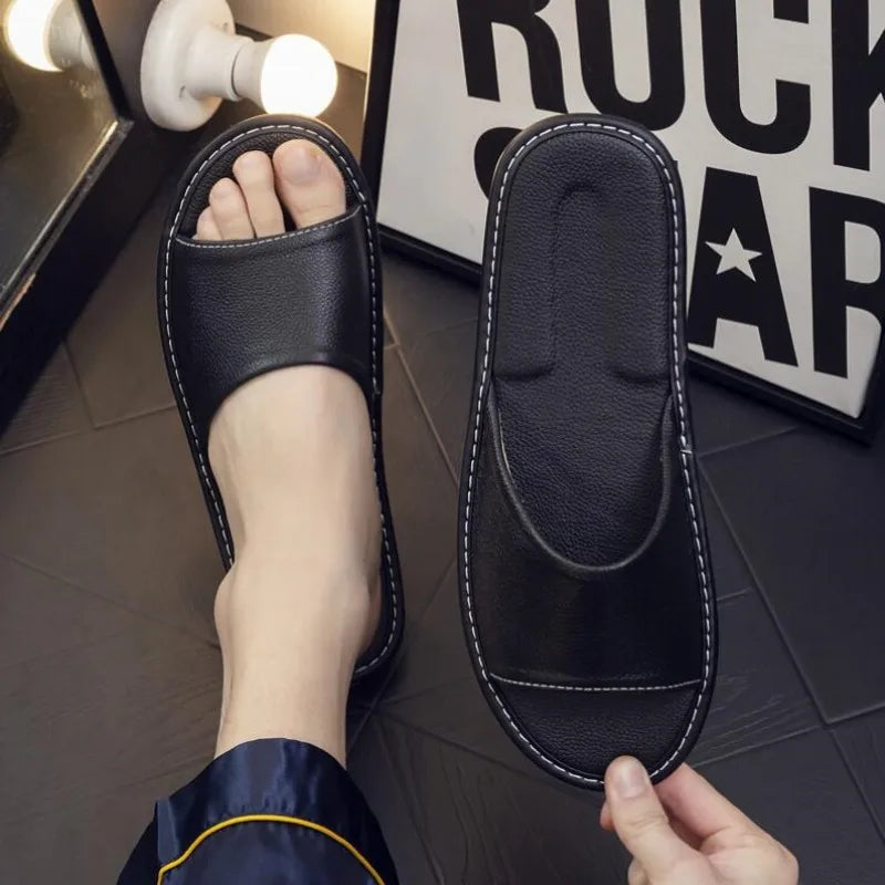 Zapatillas Unisex de Cuero con Diseño Elegante y Confort para Uso Diario – VELNI