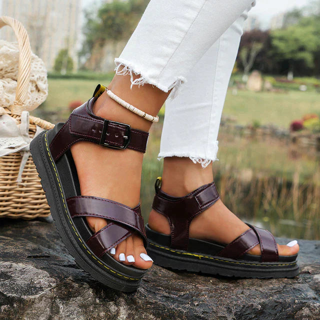 Sandalias ortopédicas cómodas para mujer – ANNA