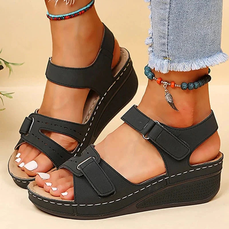 Sandalias ortopédicas cómodas con soporte completo para el día a día – JOVARIA