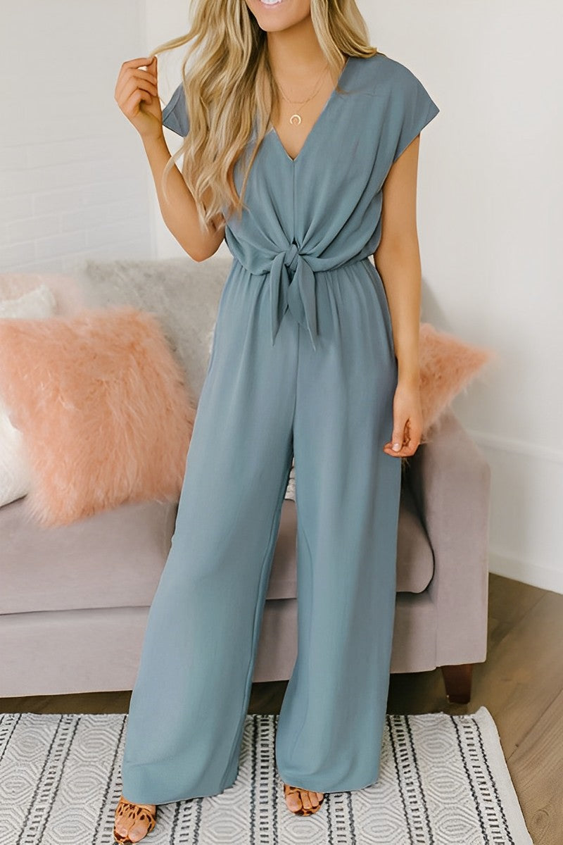 Mono holgado con espalda abierta para mujer, ideal para verano – AUREA