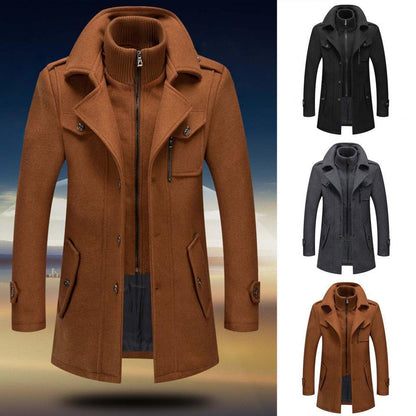 ULF - Abrigo largo de invierno para hombre