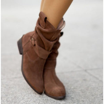 Botines con cremallera y soporte ortopédico para mujer – NAYARA