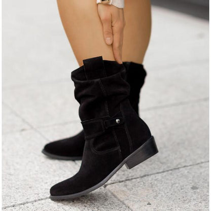 Botines con cremallera y soporte ortopédico para mujer – NAYARA