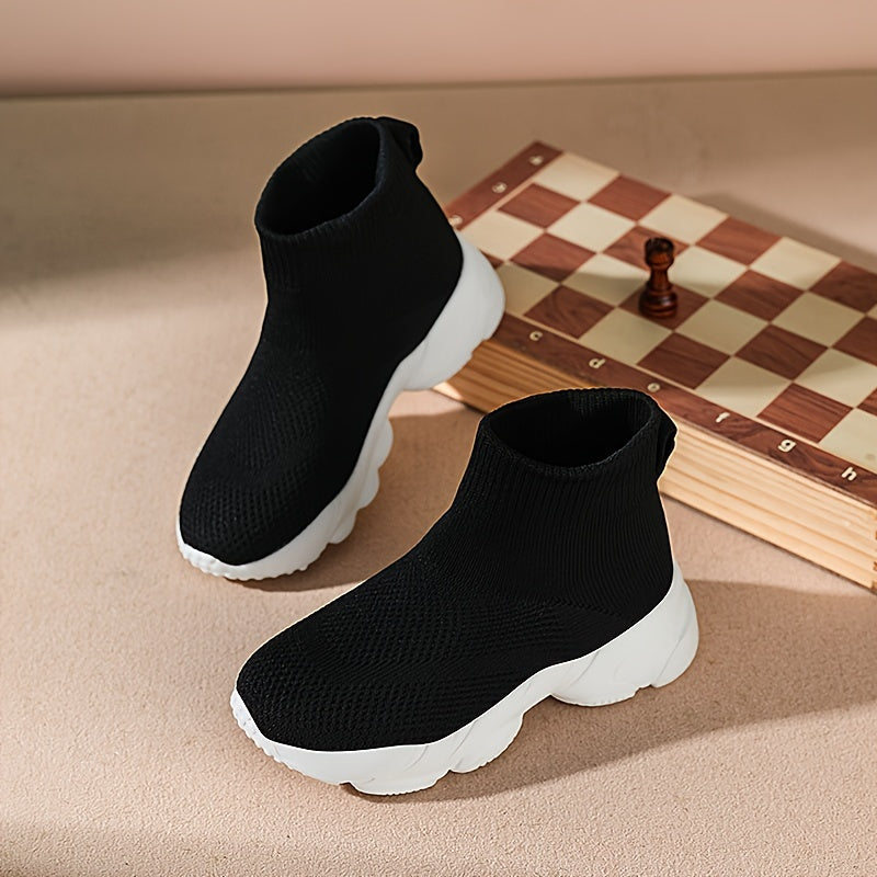 LUCAS - Zapatillas tipo calcetín transpirables para niños y niñas