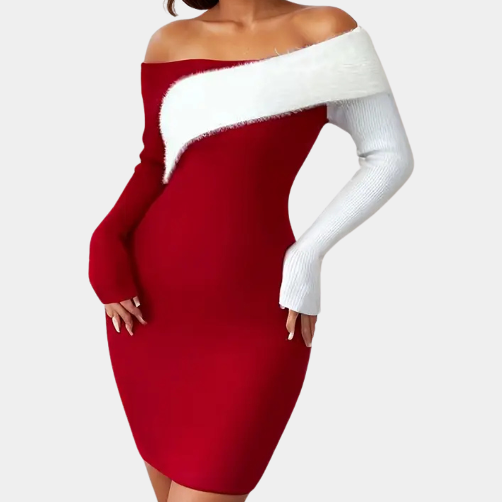 MILA - Vestido mini bodycon halter