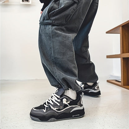 Zapatillas deportivas bajas para hombre con detalles en contraste – STRAVÉN
