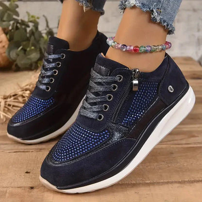 Zapatos elegantes con cremallera para mujer – Elorelle