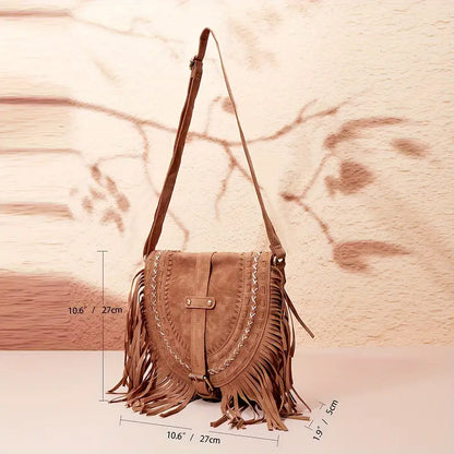 RIA - Bolso de hombro estilo vintage para mujer