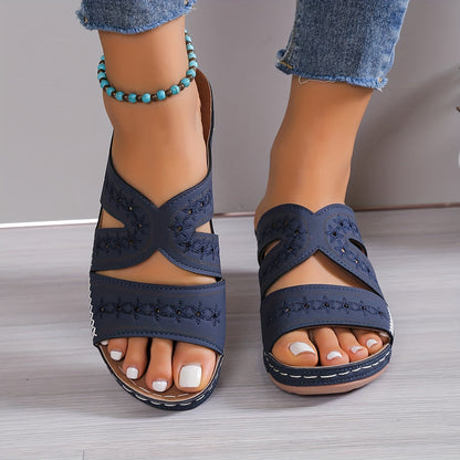 Sandalias ortopédicas para mujer con plantilla anatómica y suela ligera – MERALIA CONFORT