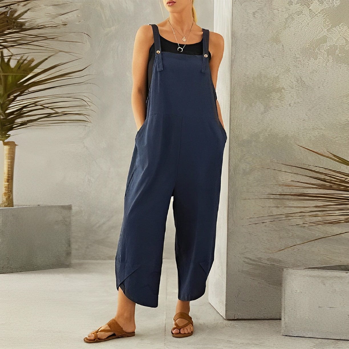 Mono holgado de mujer con pernera recta – MAITE