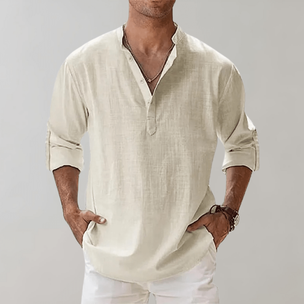 Ethan | Camisa de Lino Casual para Hombre - Noa Lagos
